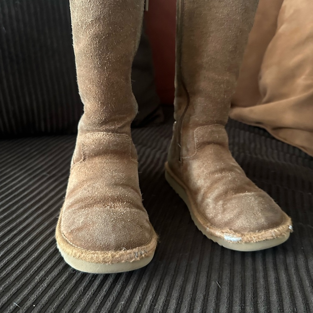UGG Cream Sheepskin Boots